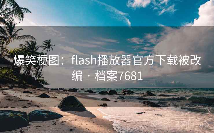 爆笑梗图:flash播放器官方下载被改编 · 档案7681 第2张 爆笑梗图:flash播放器官方下载被改编 · 档案7681 第2张