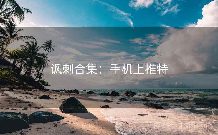 讽刺合集：手机上推特